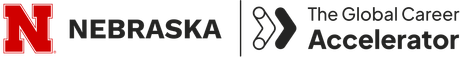 University of Nebraska and The Global Career Accelerator logos