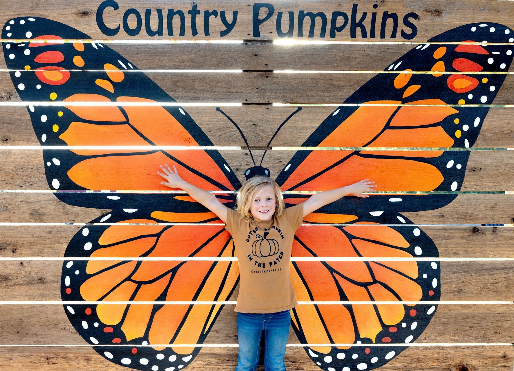 Woman and Child Are Riding in a Country Pumpkin Barrel — Dry Ridge, KY — Country Pumpkins