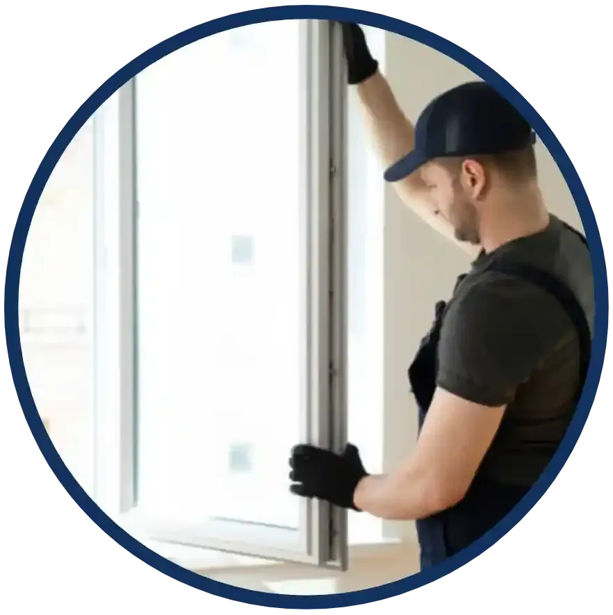 Clean and modern window installation enhancing home exterior with improved insulation and design.