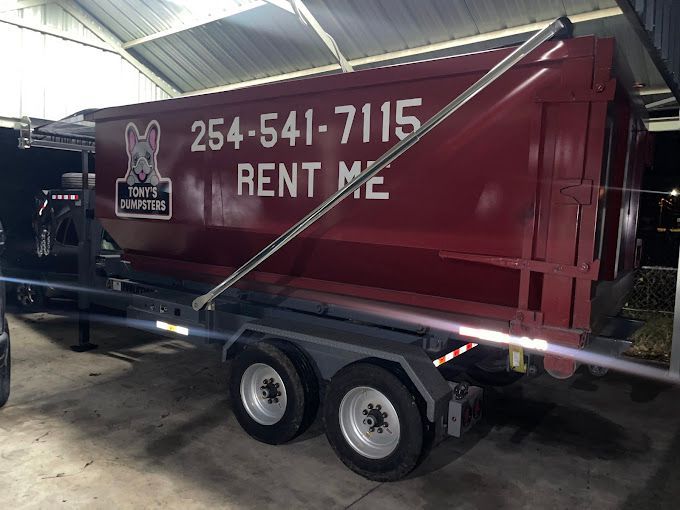 A graphic showing how to rent from swift dumpsters.