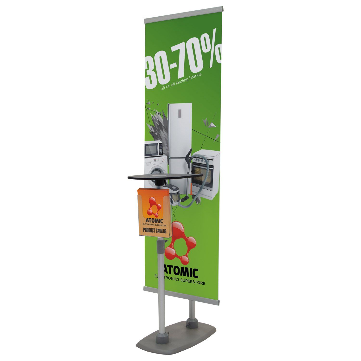 Custom Display Banner with Banner Stand-Flagsource-Southeast-Woodstock-Ga