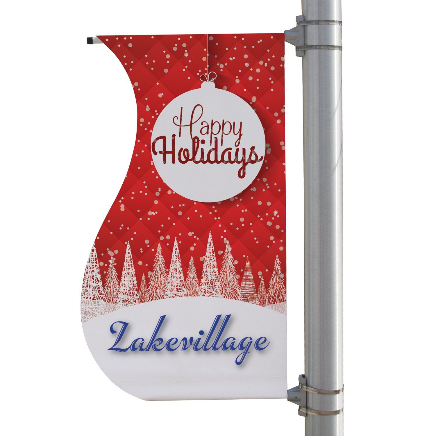 Holiday Avenue Banners-Flagsource-Southeast-Woodstock-Ga