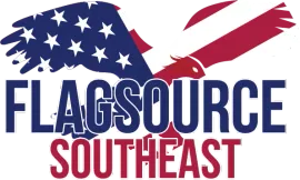 Flagsource Blue and Red Eagle Logo