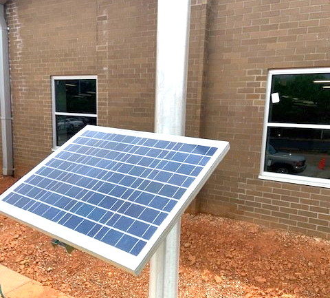 Solar Flagpole Panel Lighting-Flagsource Southeast-Woodstock, GA