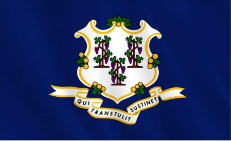 Connecticut State Flag — Woodstock, Ga — Flagsource Southeast Inc