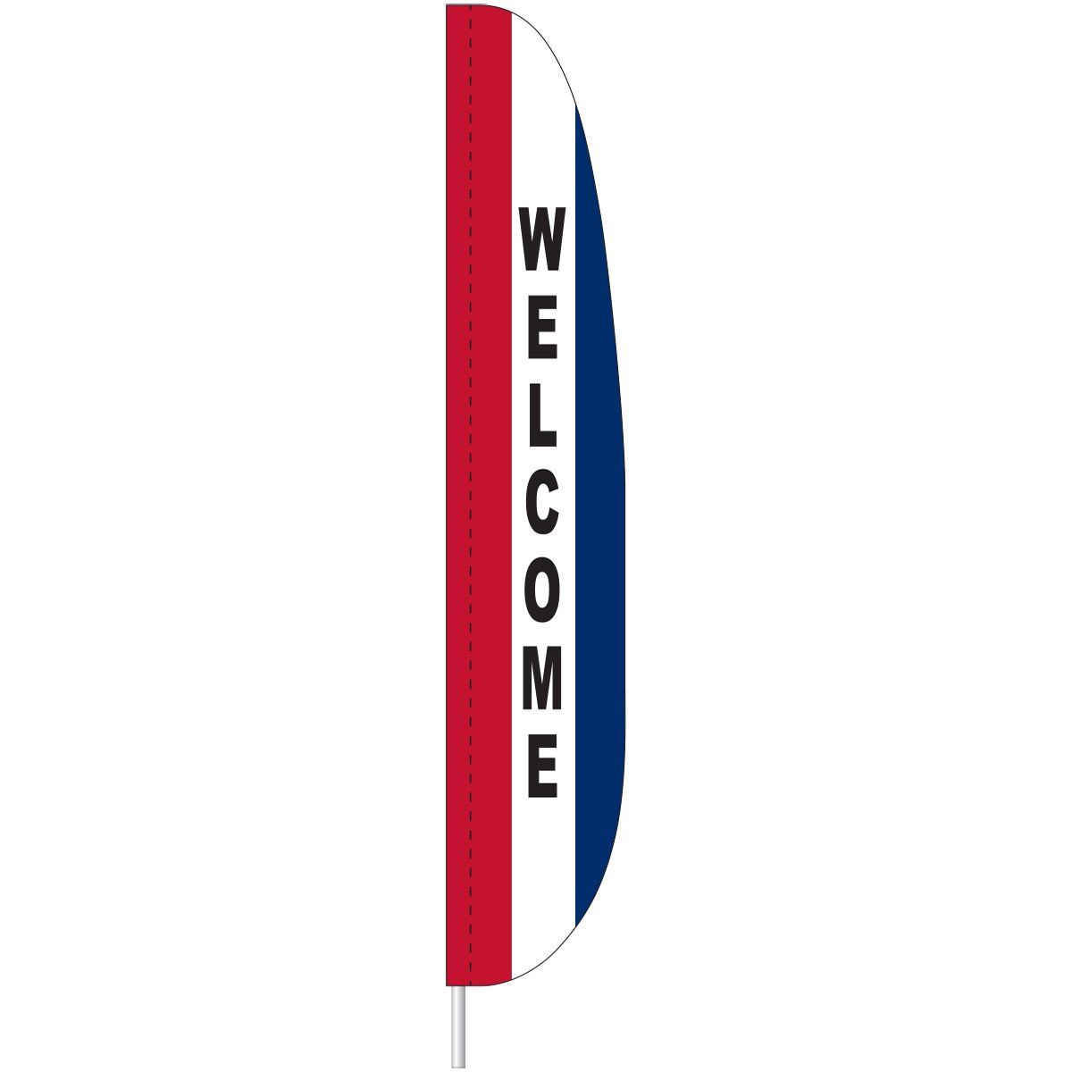 Welcome-Feather-Flag-Flagsource-Southeast-Woodstock-Ga