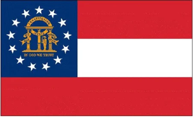 Georgia State Flag — Woodstock, Ga — Flagsource Southeast Inc
