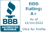 BBB Rating logo.