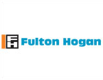 The fulton hogan logo is on a white background.