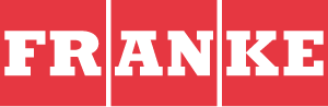 Franke logo: white letters 