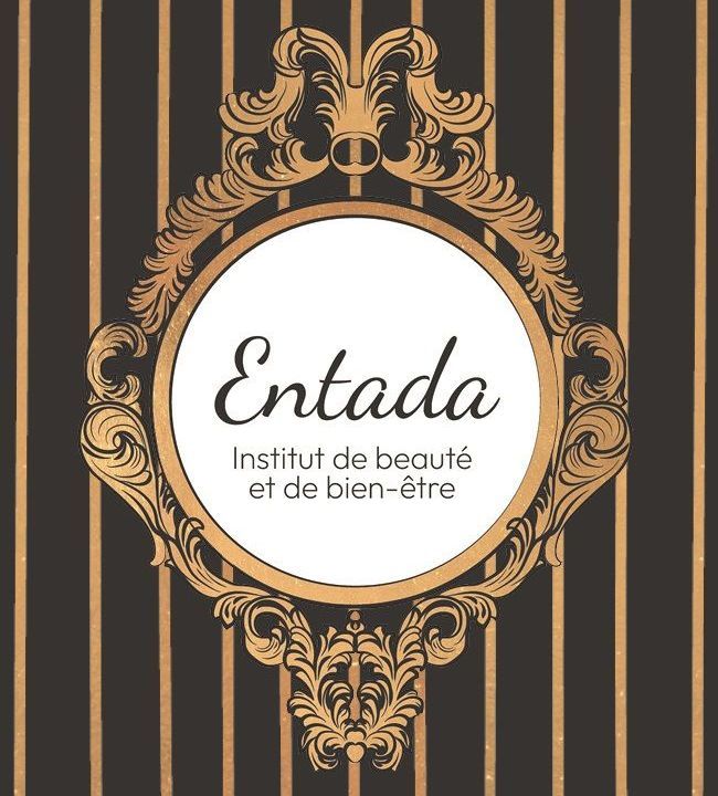 A logo for entrada institut de beaute et de bien-etre