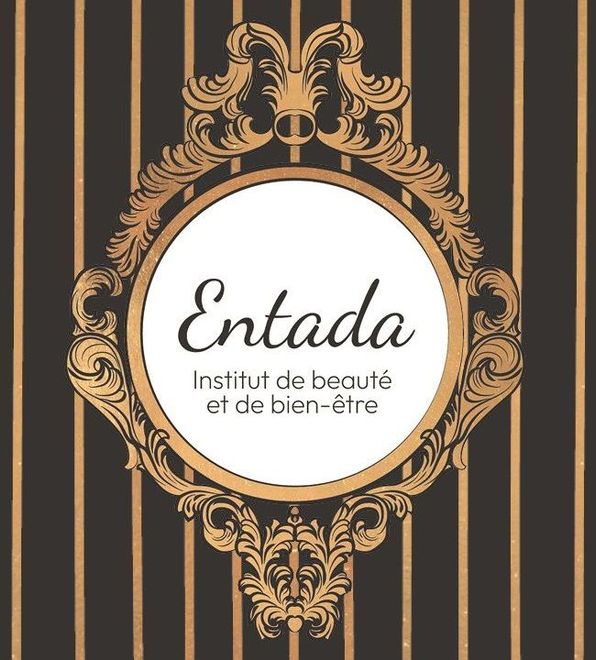 A logo for entrada institut de beaute et de bien-etre