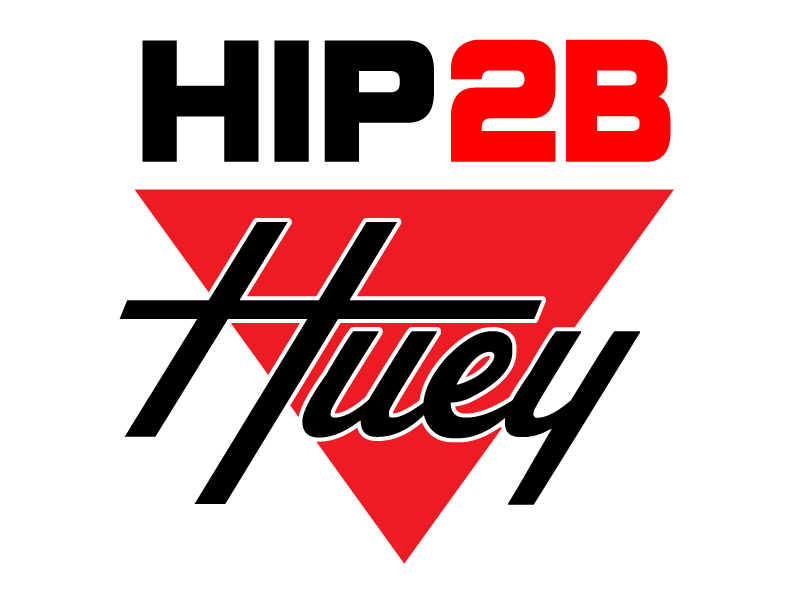 Hip 2B Huey logo by amr creative