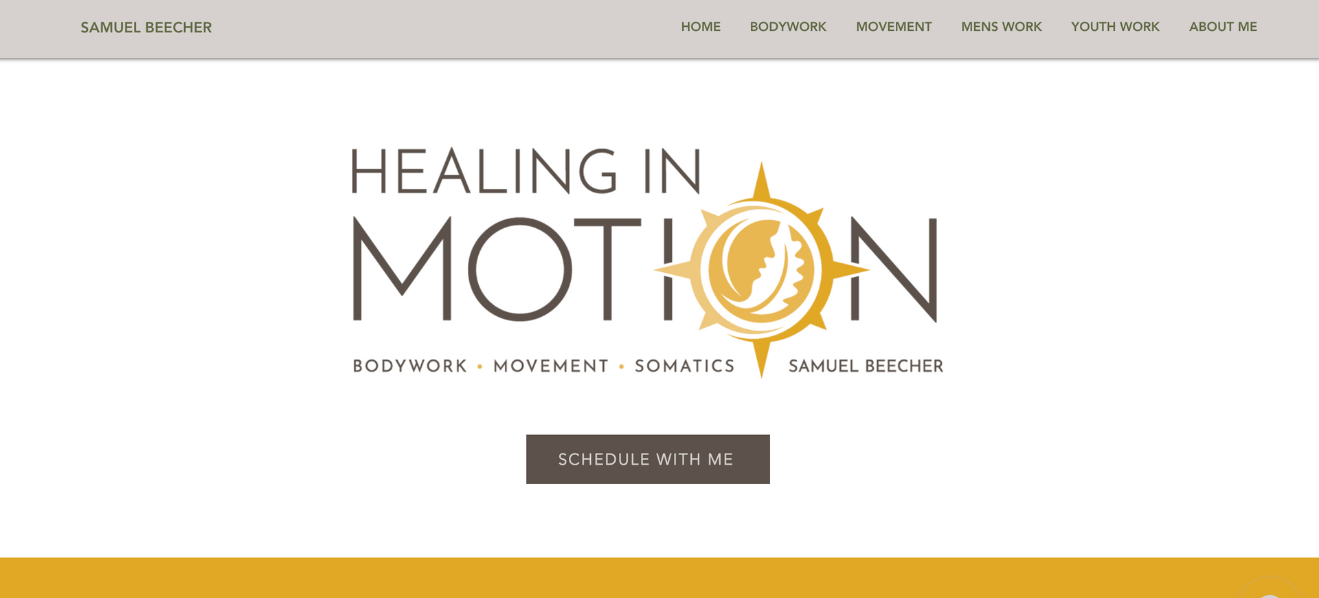 Healing in Motion website thumbnail