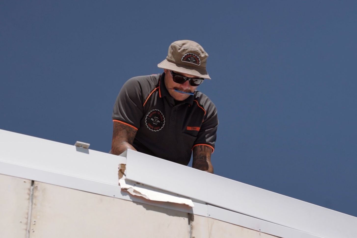 Man Fixing Water Leakage — Electrical Service In Maitland, NSW