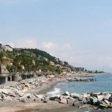 panorama sulla spiaggia