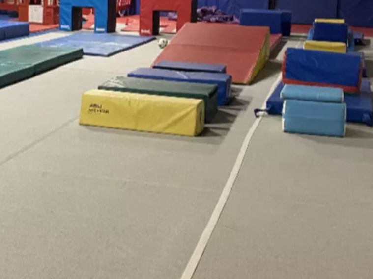 Indoor Playground With a Lots of Bumpy Foams
