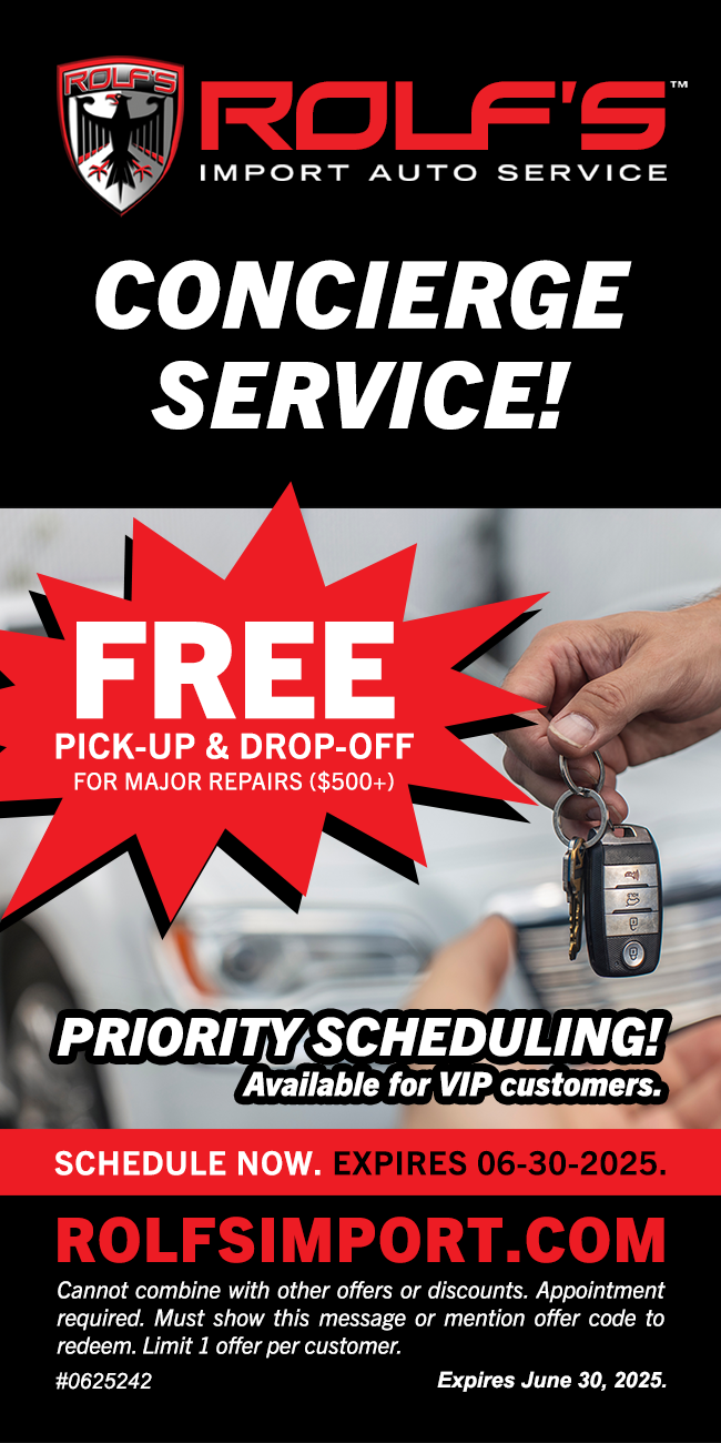 June Promo | Rolf's Import Auto Service