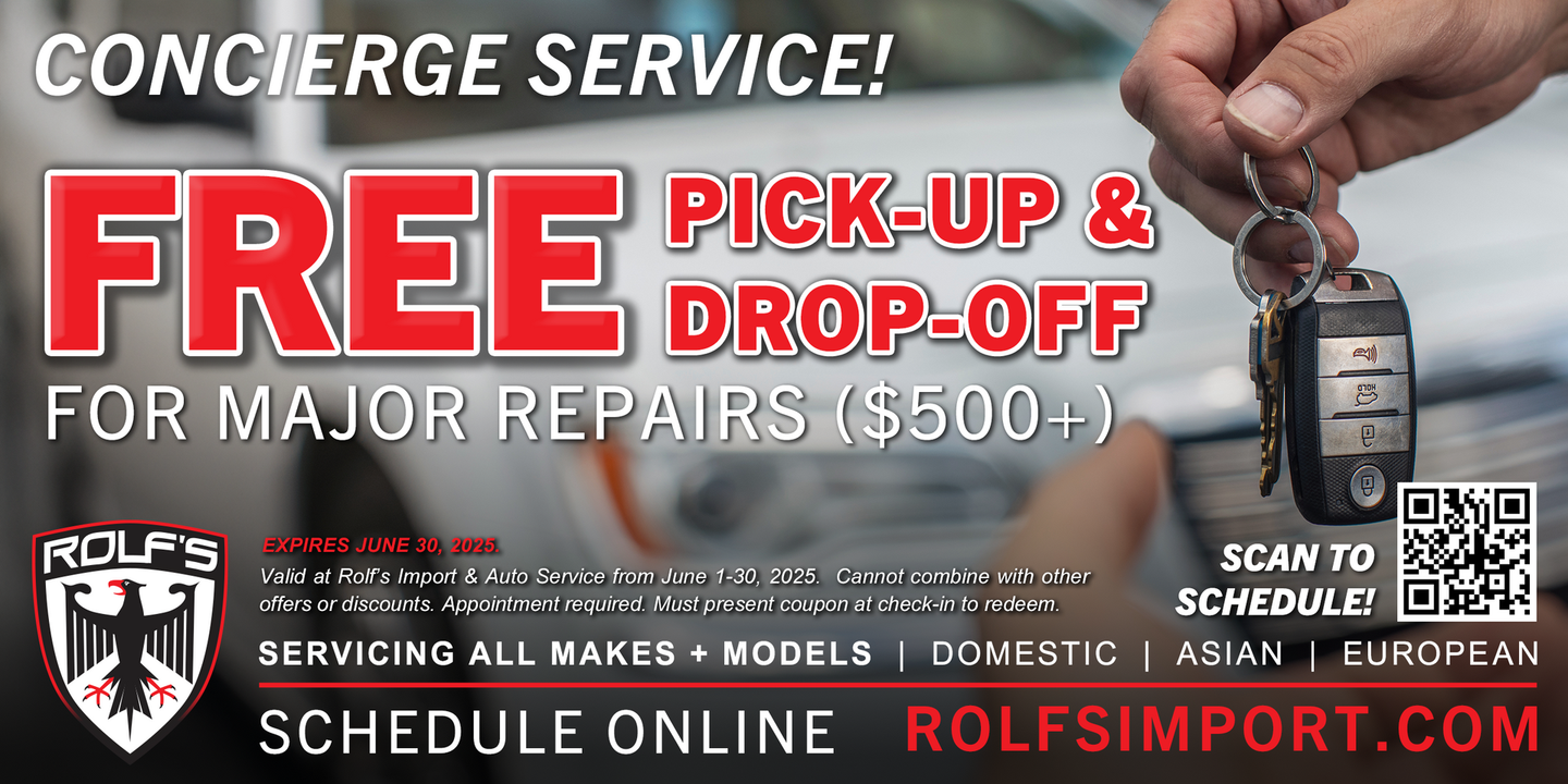 Rolf's Import Auto Service Auto Repair Special