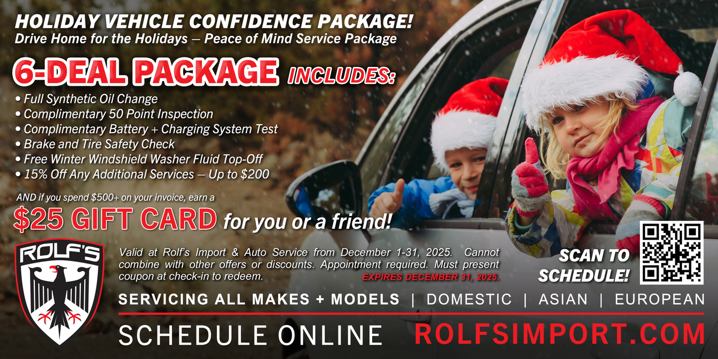 Rolf's Import Auto Service Auto Repair Special