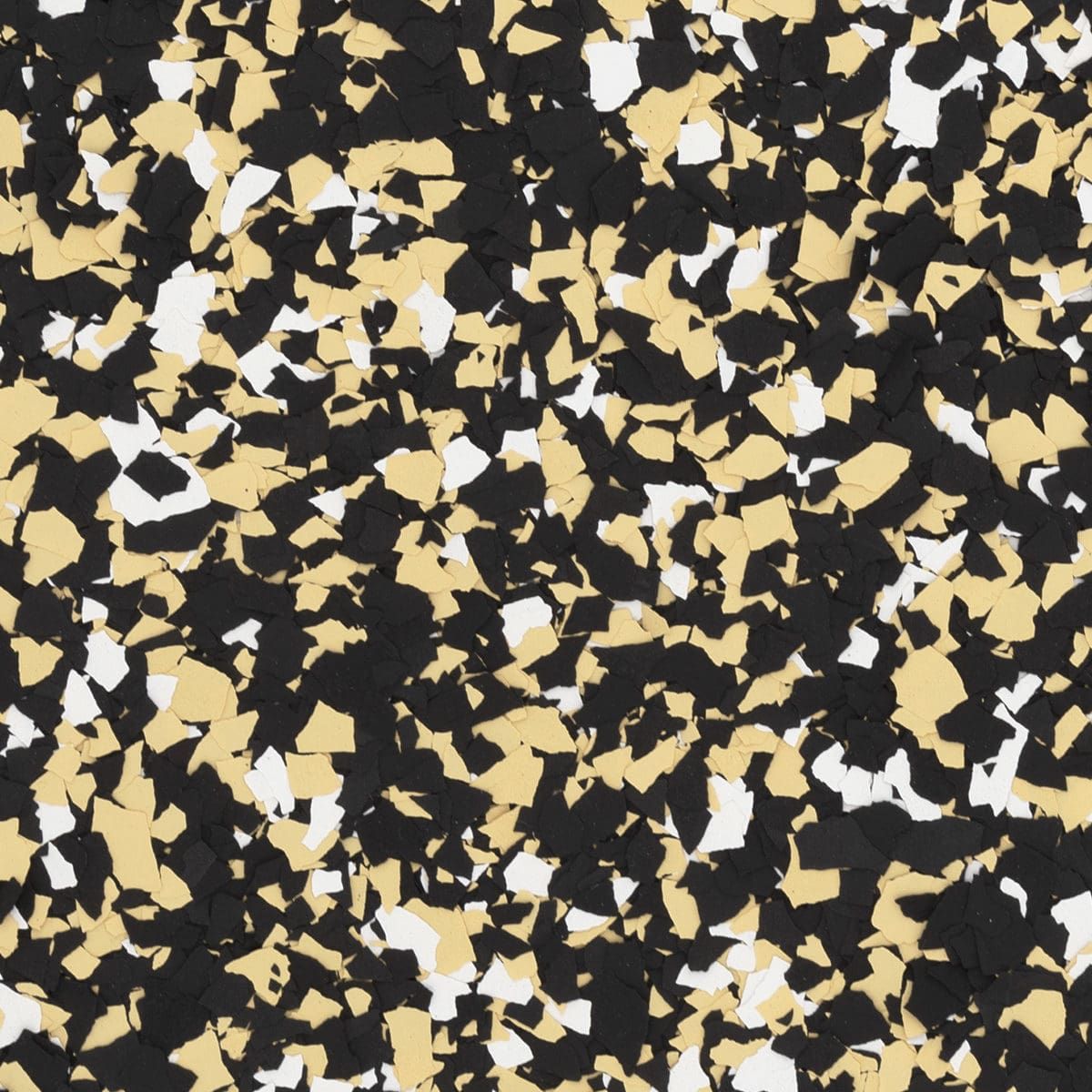 Black, beige, and white speckled terrazzo pattern background