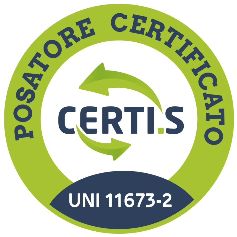 Logo posatore certificato