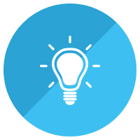 Light bulb - vector