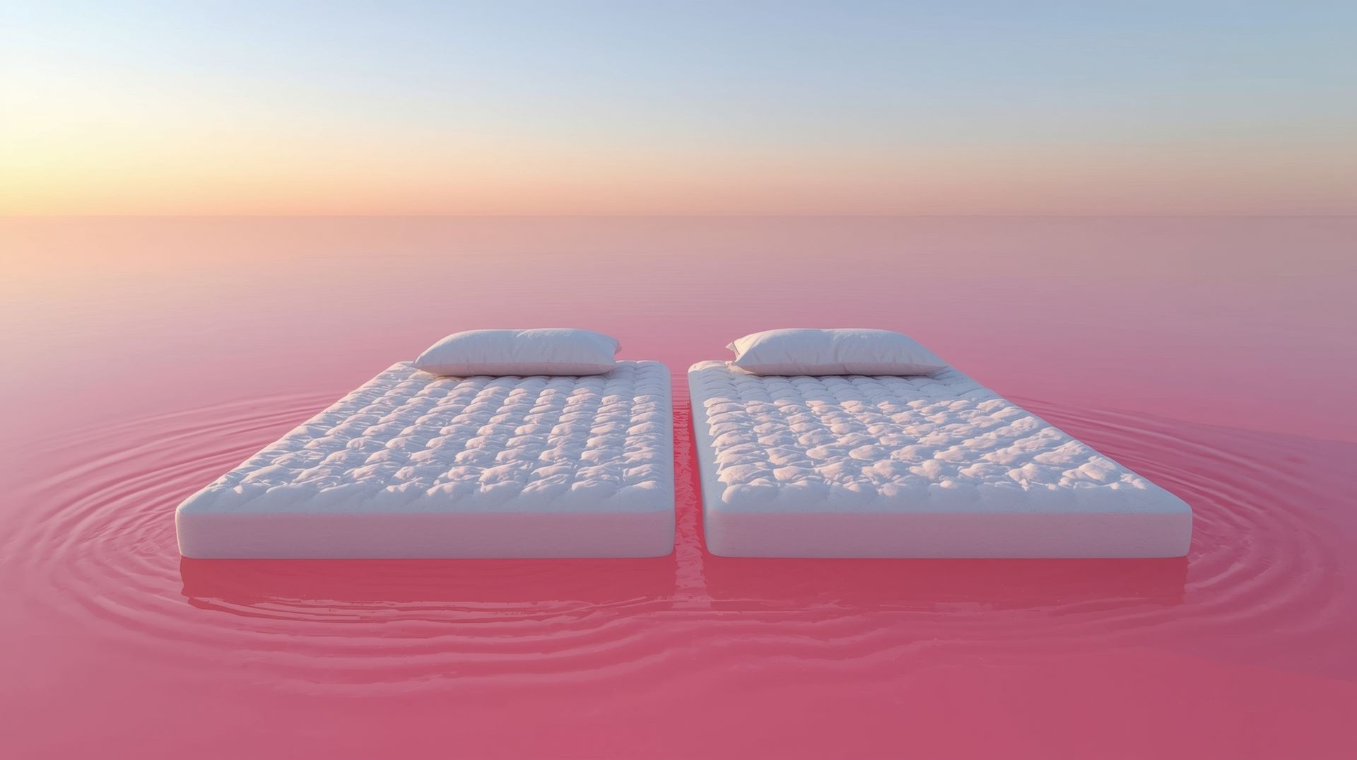 two mattresses with the same firmness
