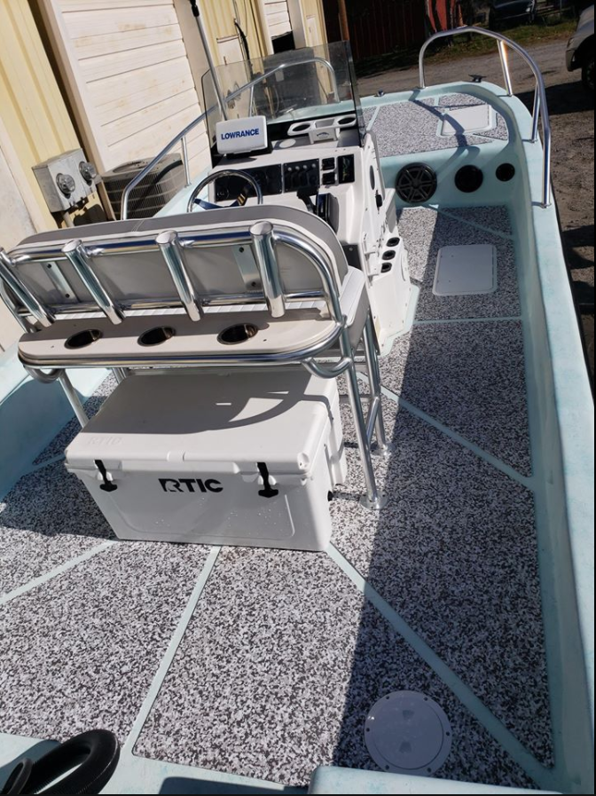 Luxury Arctic Blue Boat — Chesapeake, VA — Lancet Marine