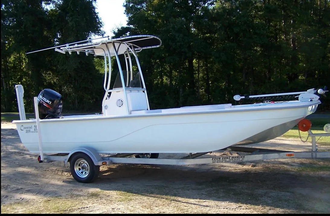 White Coastal Skiff — Chesapeake, VA — Lancet Marine