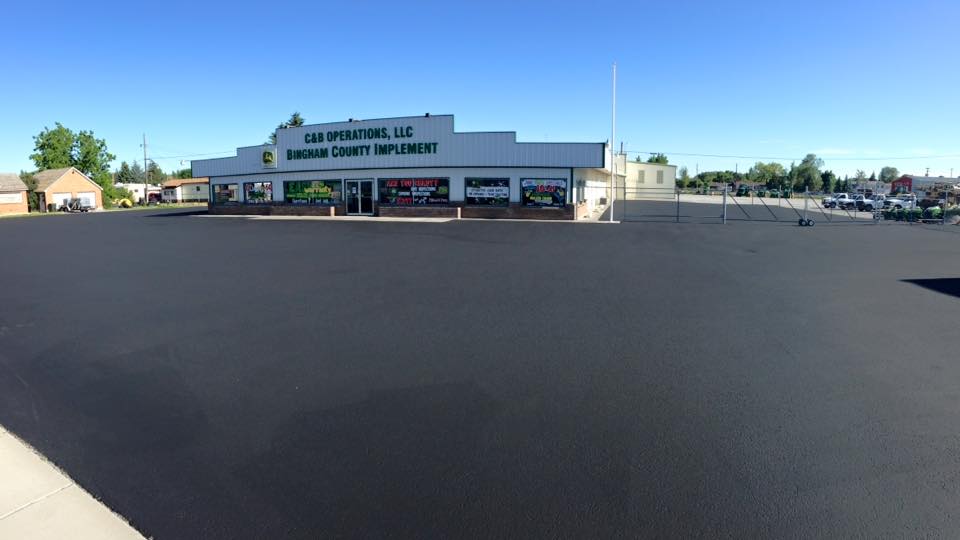 Seal Coat — Striping and asphalt services in Blackfoot, ID