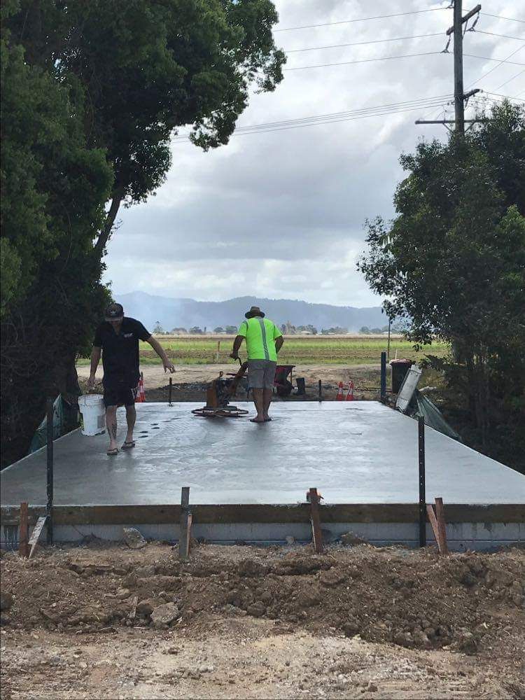 Large Concrete bridge being built — Providing Steel & Concrete Construction In Eviron, NSW