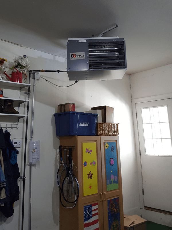 House Garage Heater — Beaver Falls, PA — Johnson’s Heating & Cooling, LLC