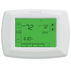 White Econet  WIFI Thermostat — Beaver Falls, PA — Johnson’s Heating & Cooling, LLC