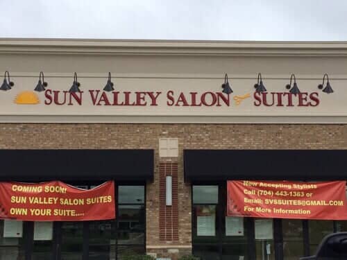 Sun Valley Salon Sign — All Star Signs in Indian Trail, NC