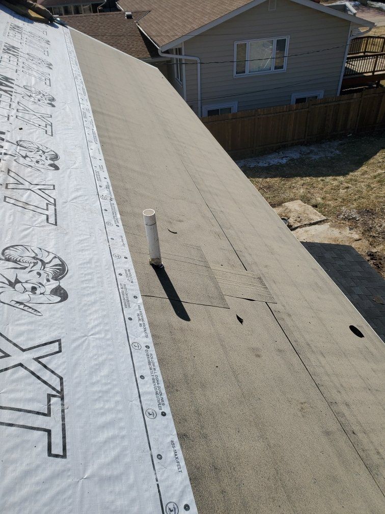 New Roof Progress - Stillwater, MN - Bruette Roofing Inc.