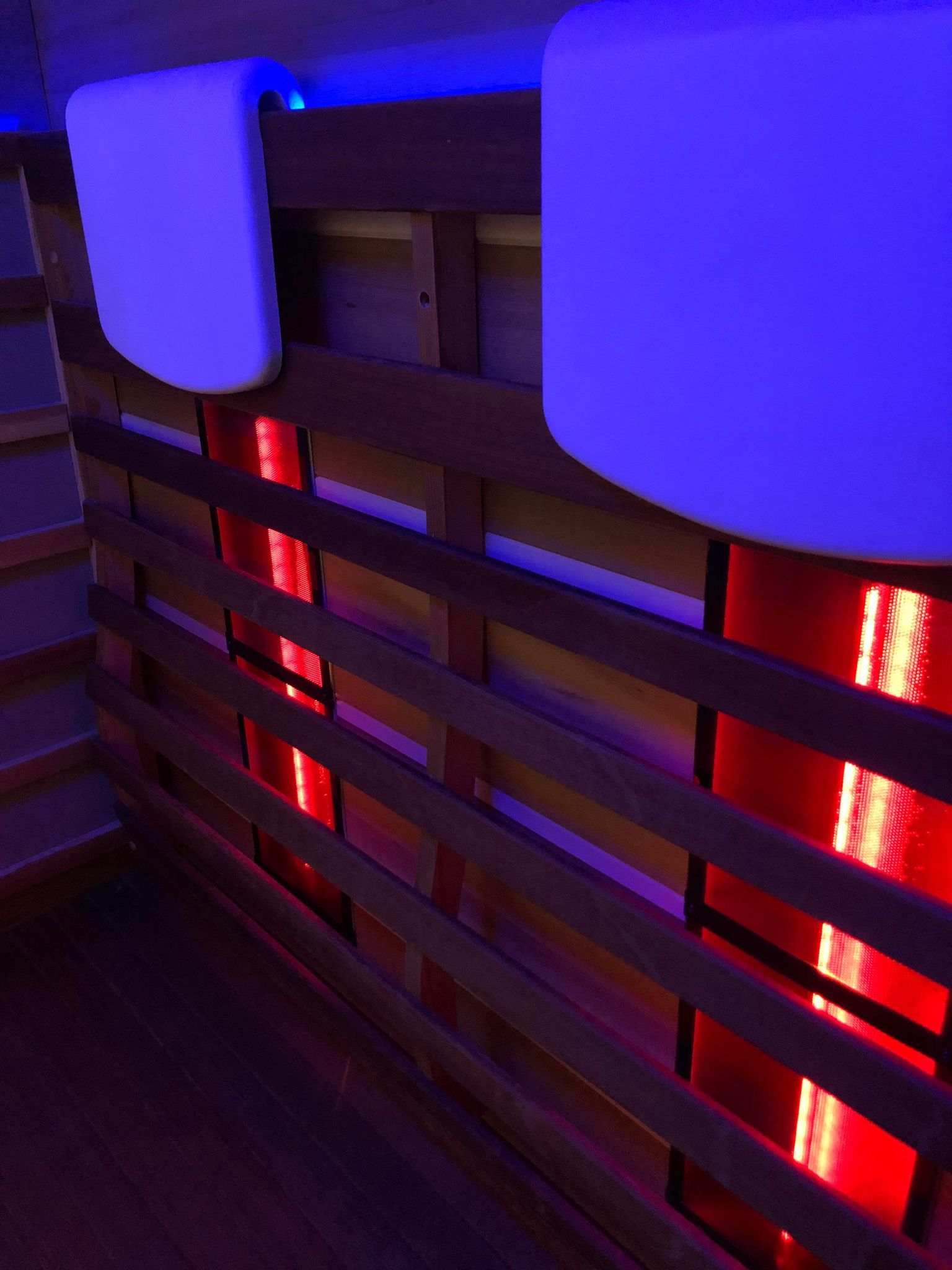 Empty Infra Sauna — Colonic Healthcare in Rosslea, QLD