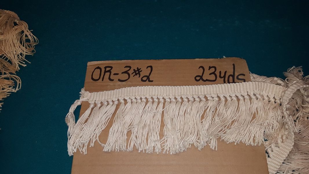 A Piece of White Lace is Sitting on Top of a Cardboard Box