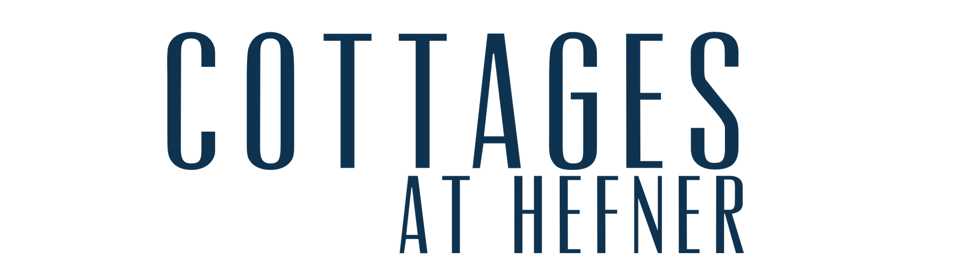 Cottages at hefner logo