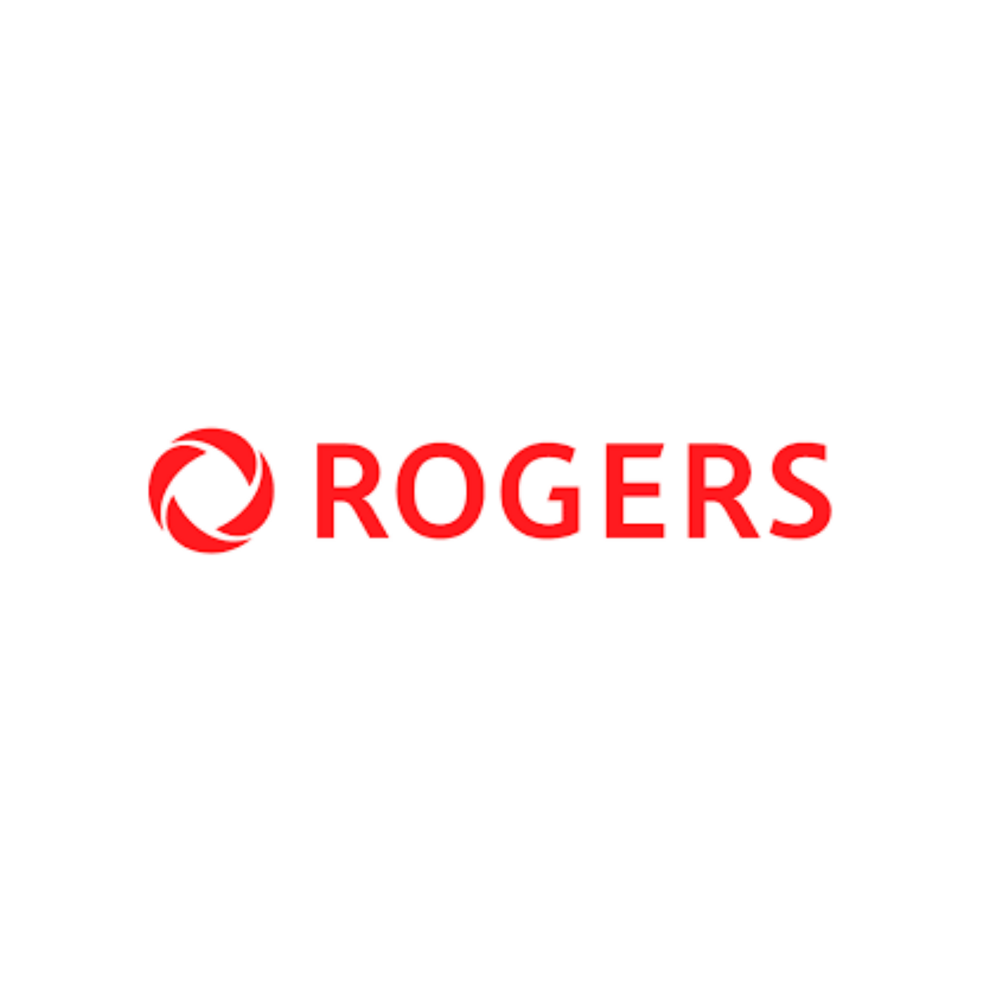 Red Rogers logo on a white background