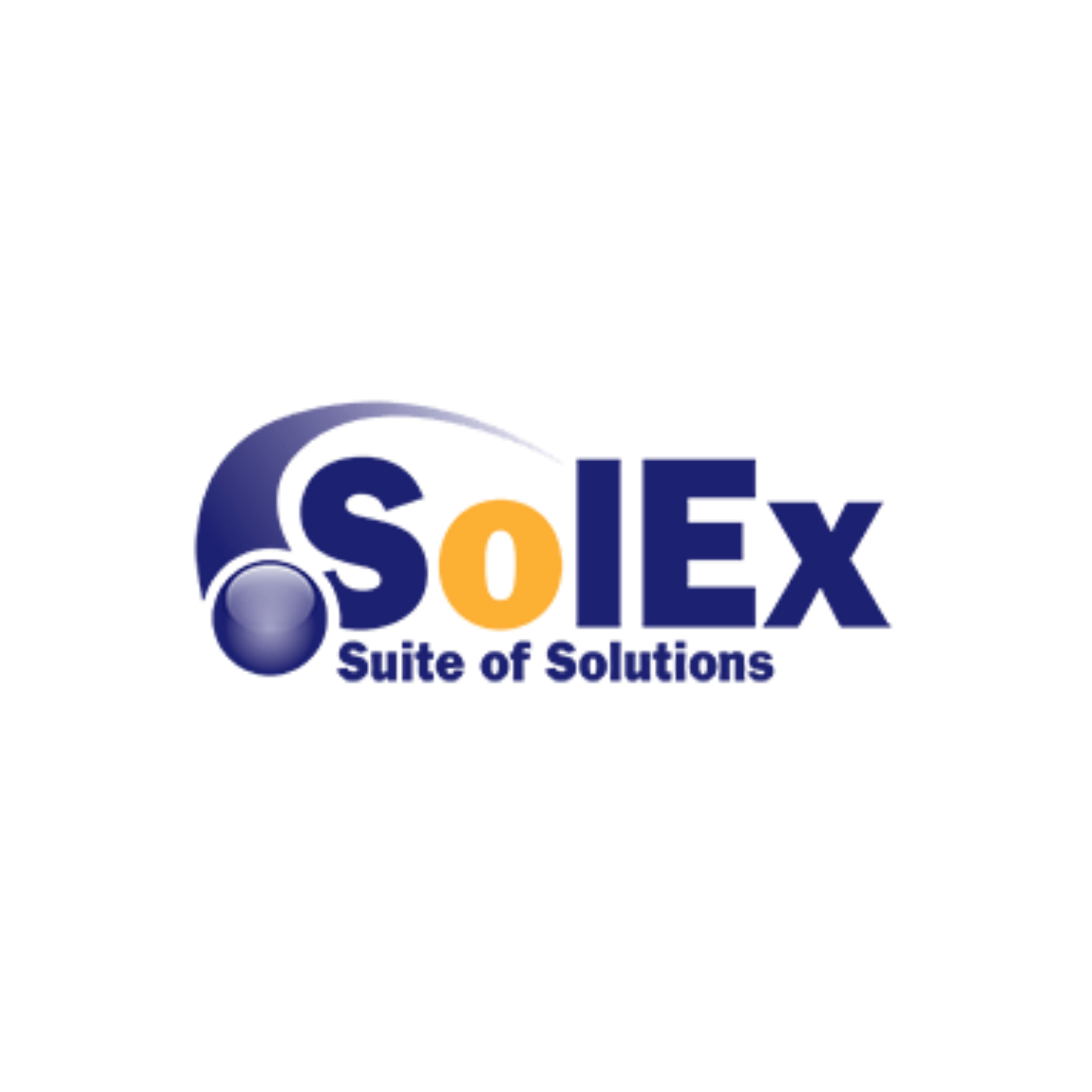 SolEx logo in blue and orange with the tagline “Suite of Solutions”