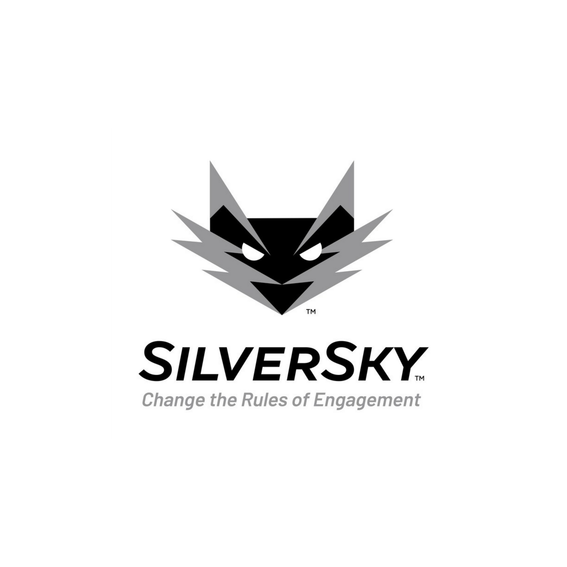 Silversky logo with a stylized gray fox face and the tagline “Change the Rules of Engagement”