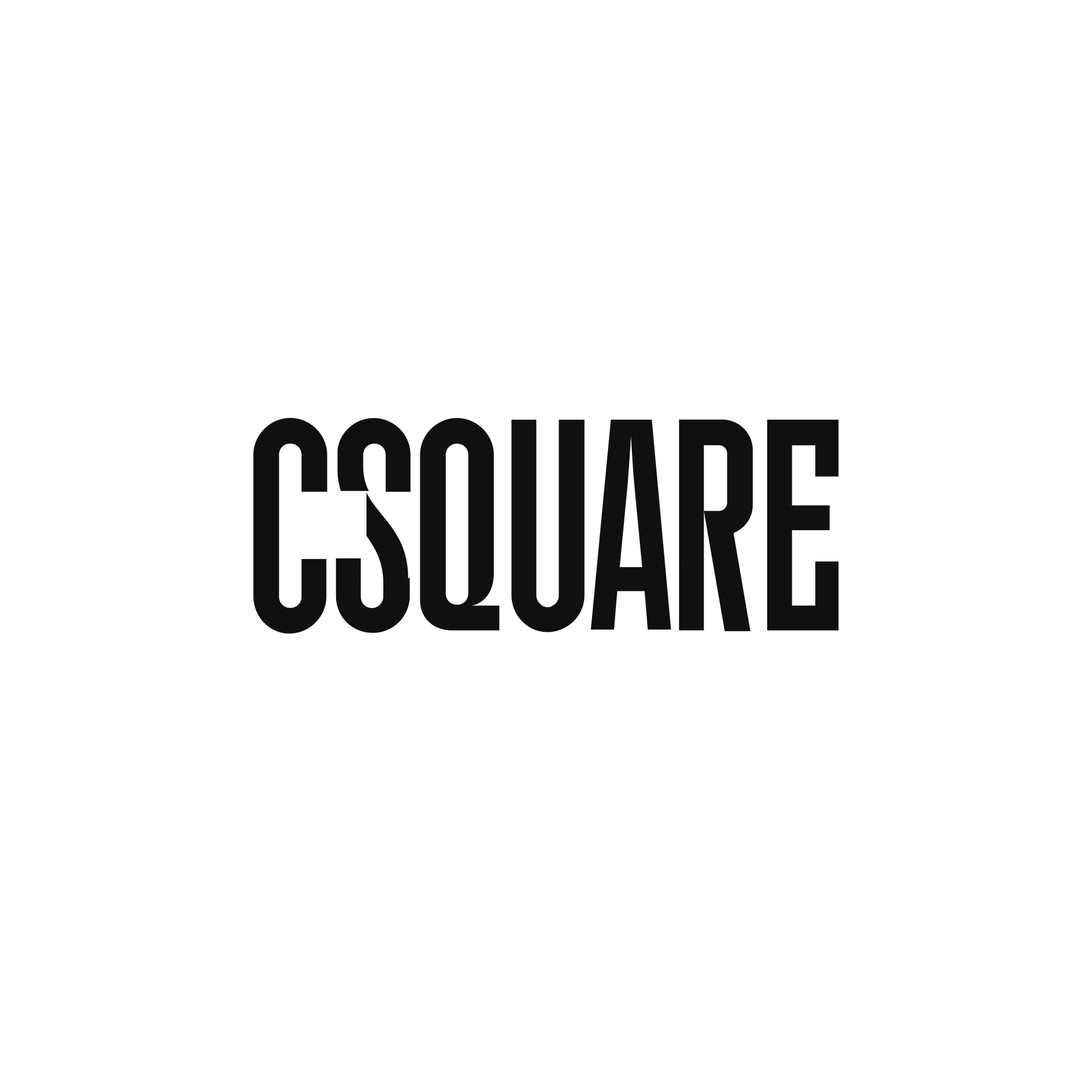 Black CSQUARE logo on a white background