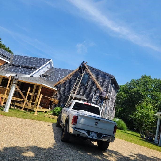 House With Car In The Front — Martha’s Vineyard, MA — Wise Construction
