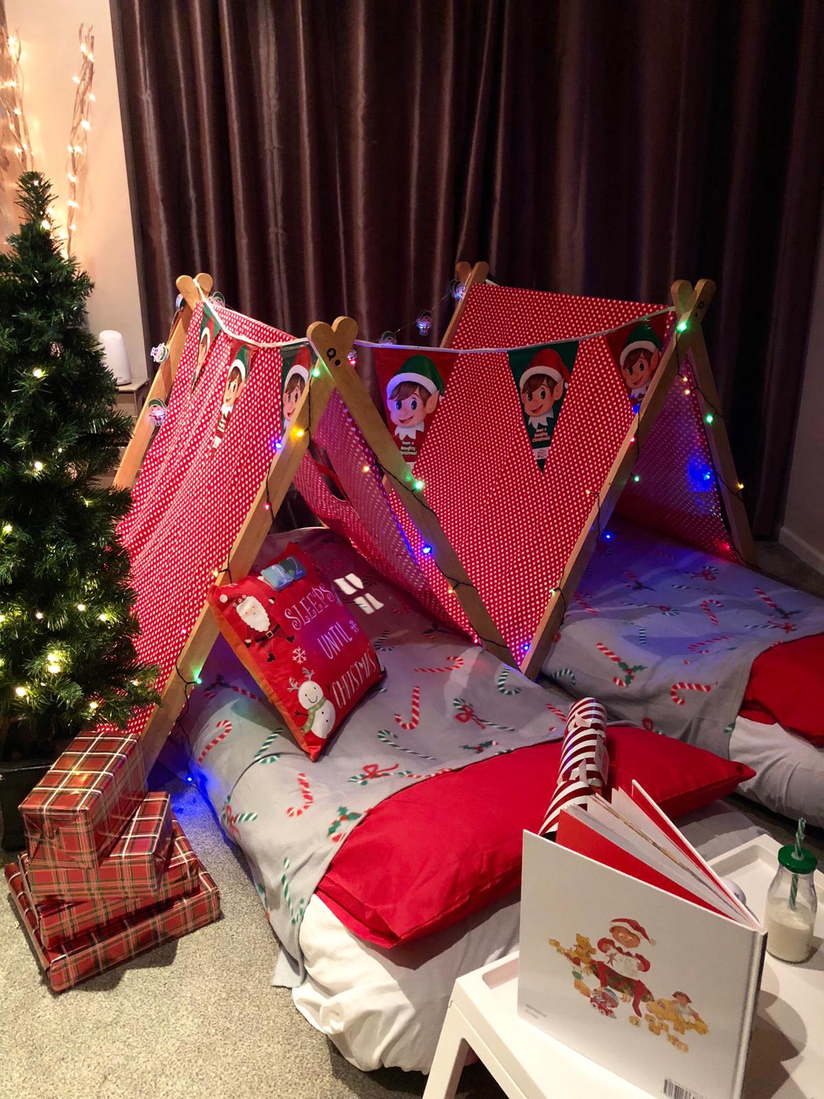Love and Laugh Parties Christmas themed sleepover party Reading Berkshire, Oxfordshire, Hampshire