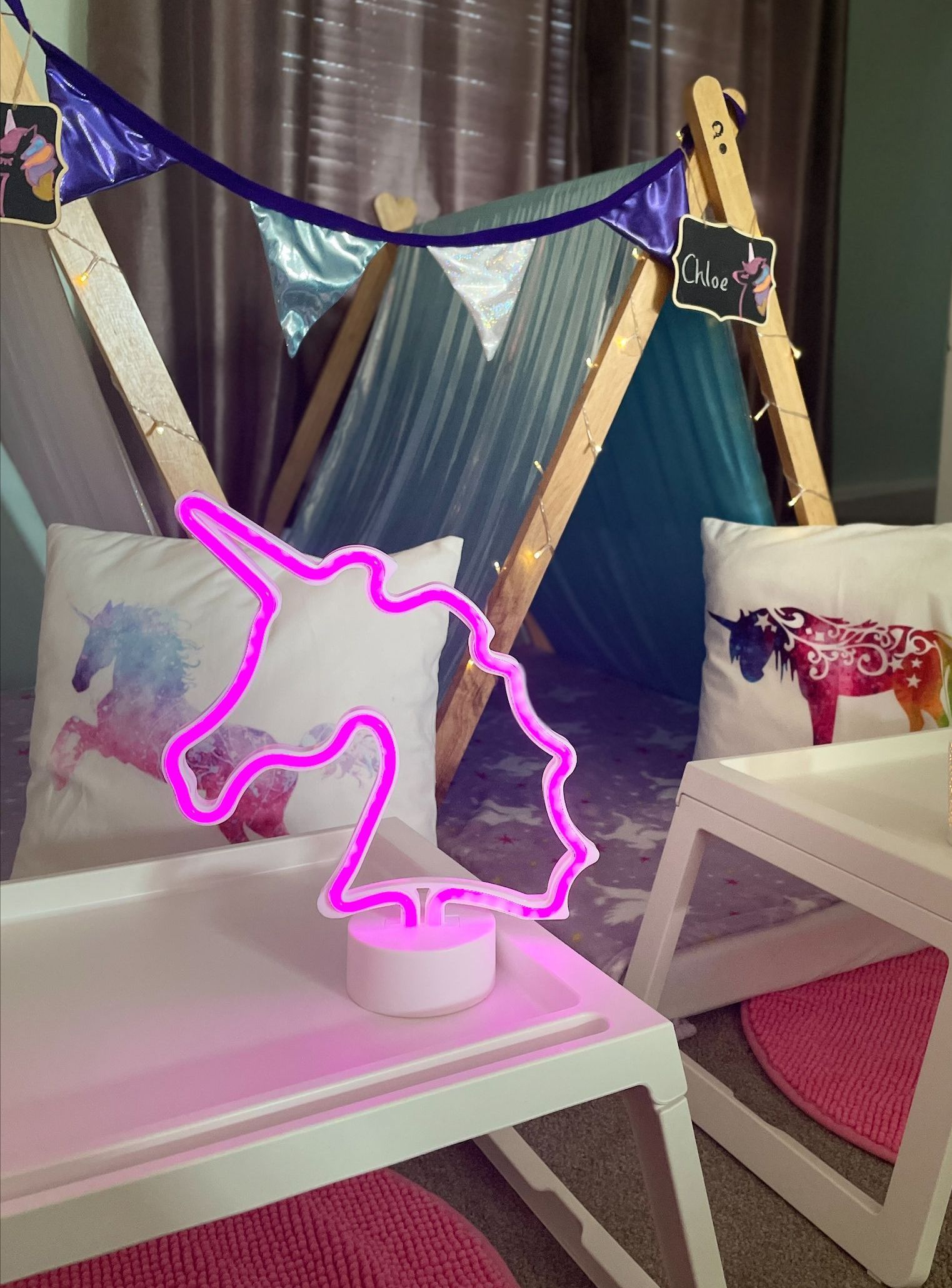 Love and Laugh Unicorn Themed Sleepover party in Tilehurst, Reading Berkshire
