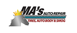 Ma's Auto Repair Tires logo | Ma's Auto Body