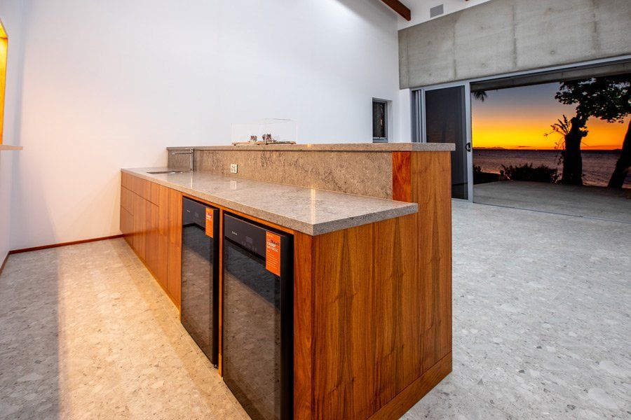 Countertop With View Of Sunset — Peto's Constructions In Strathdickie, QLD