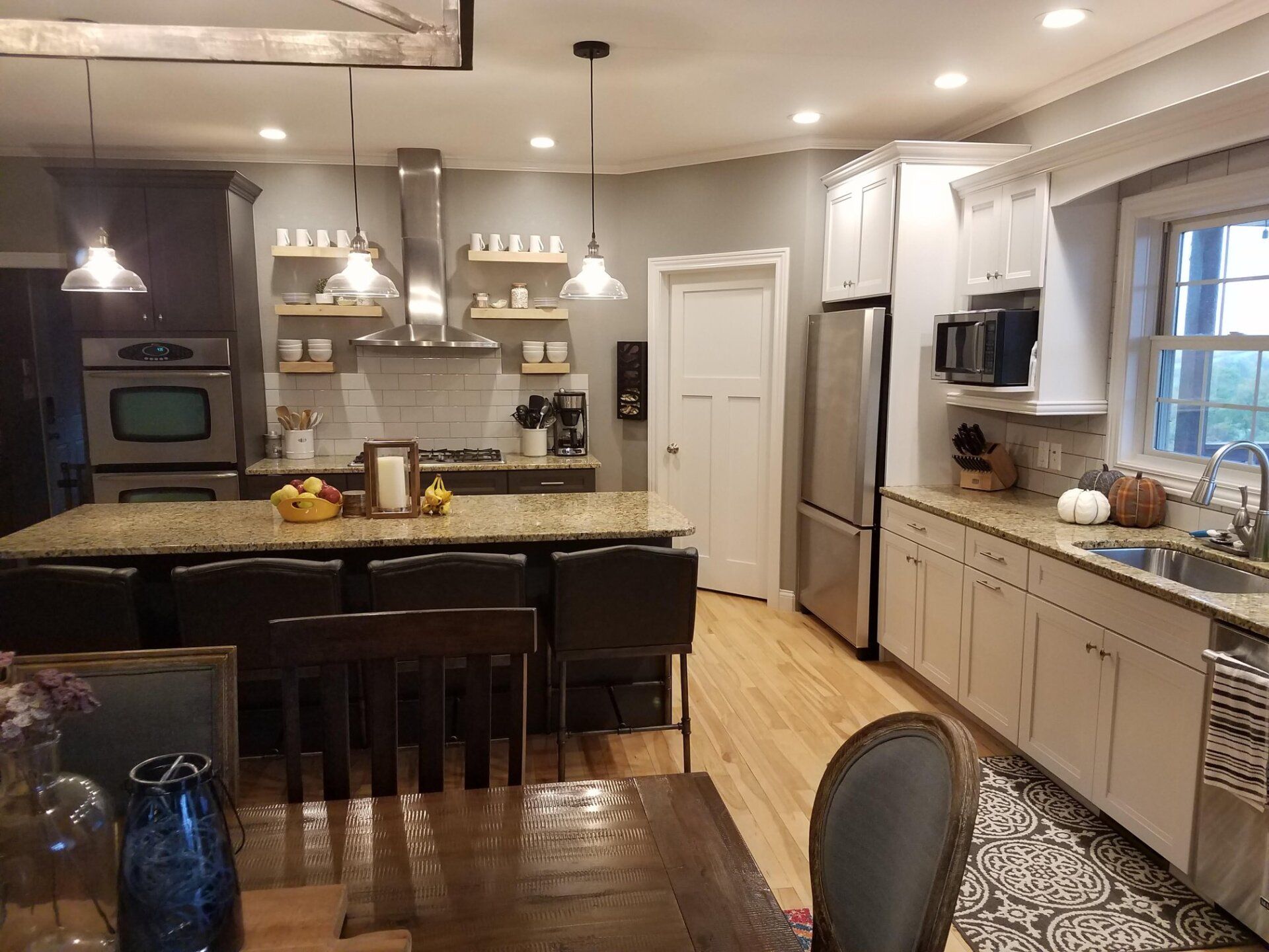 Kitchen Area Design — New Sharon, IA — Lake Painting