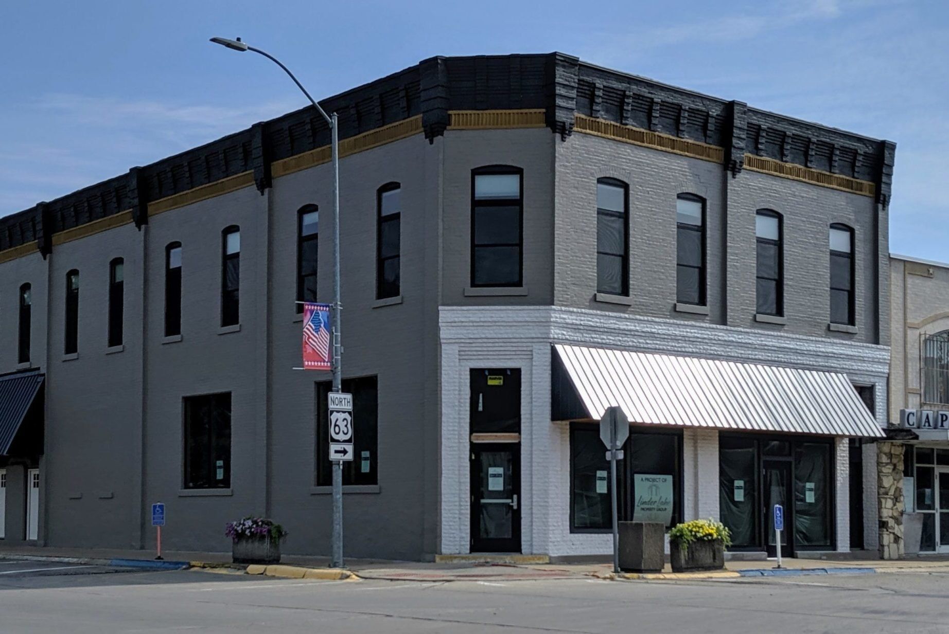 Cornerstone Building — New Sharon, IA — Lake Painting